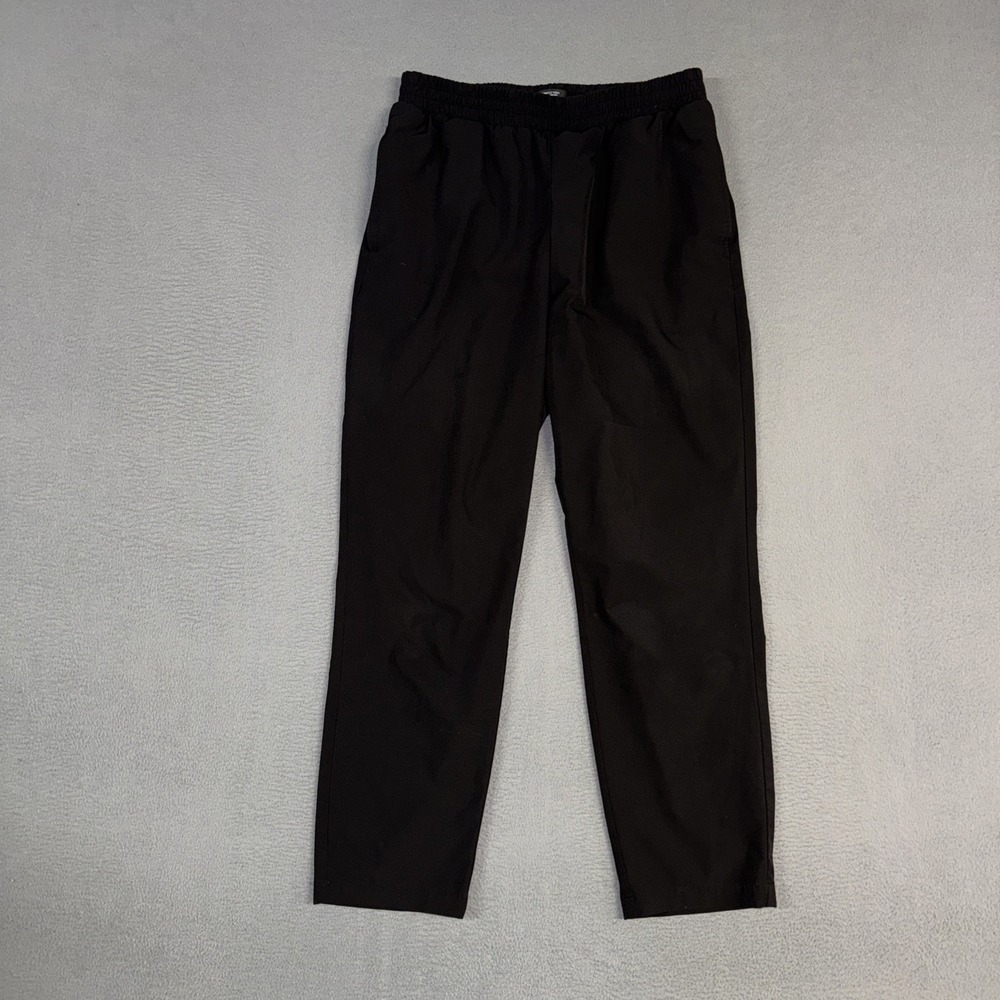 Simply Vera Vera Wang Pants Womens Small Black Straight Pull On Stretch Elastic